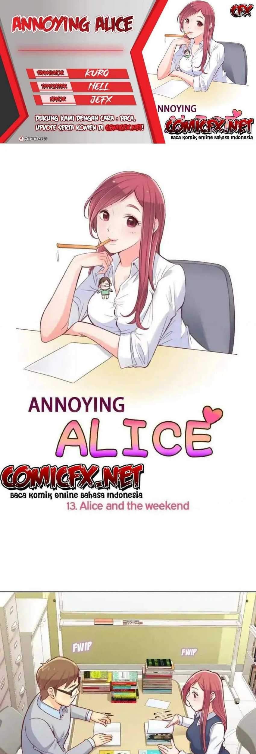 Baca Komik Annoying Alice Chapter 13 Gambar 1