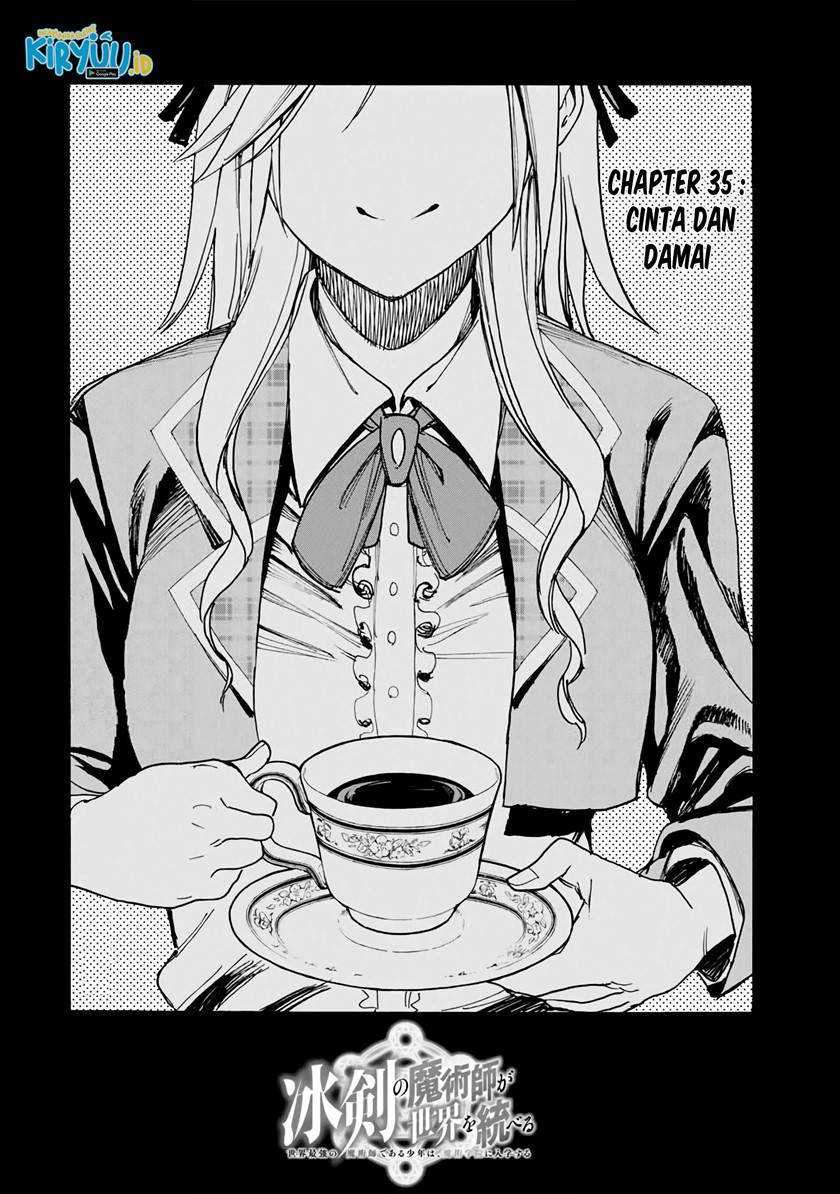 Hyouken no Majutsushi ga Sekai wo Suberu Sekai Saikyou no Majutsushi dearu Shounen wa, Majutsu Gakuin ni Nyuugaku Suru Chapter 35 Gambar 5