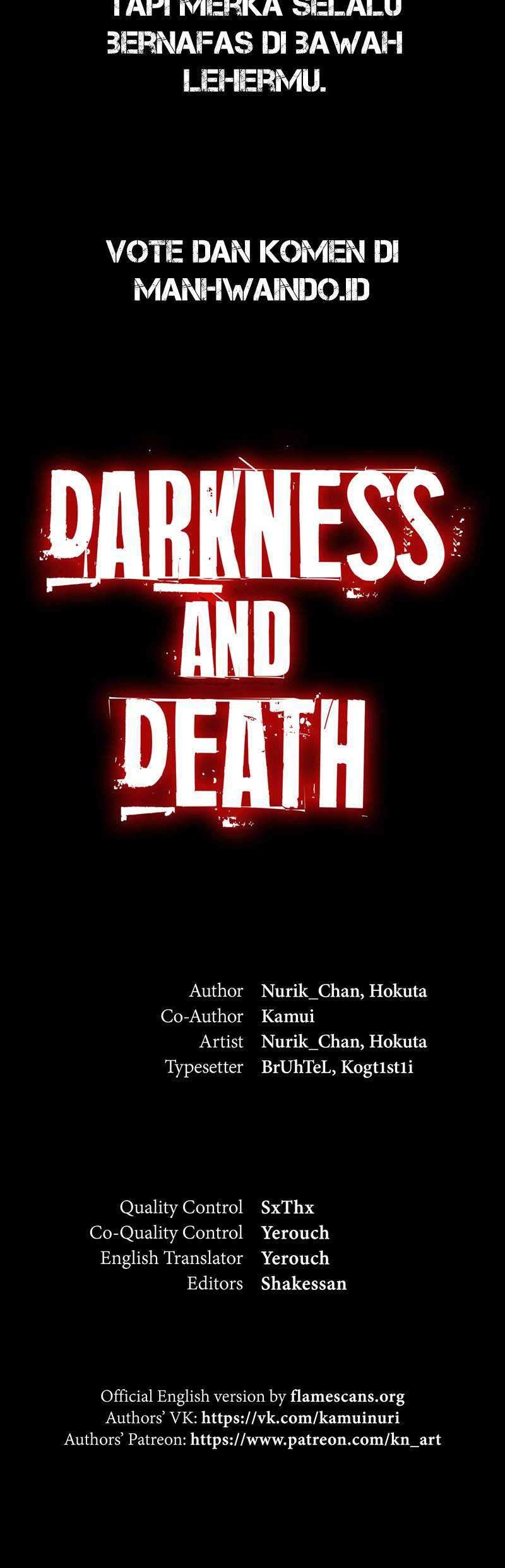 Darkness and Death