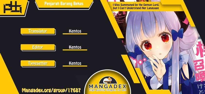 Baca Komik I Was Summoned By The Demon Lord, But I Can’t Understand Her Language Chapter 22 Gambar 1