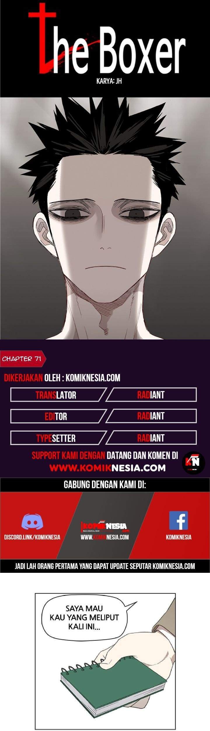 Baca Komik The Boxer Chapter 71 Gambar 1