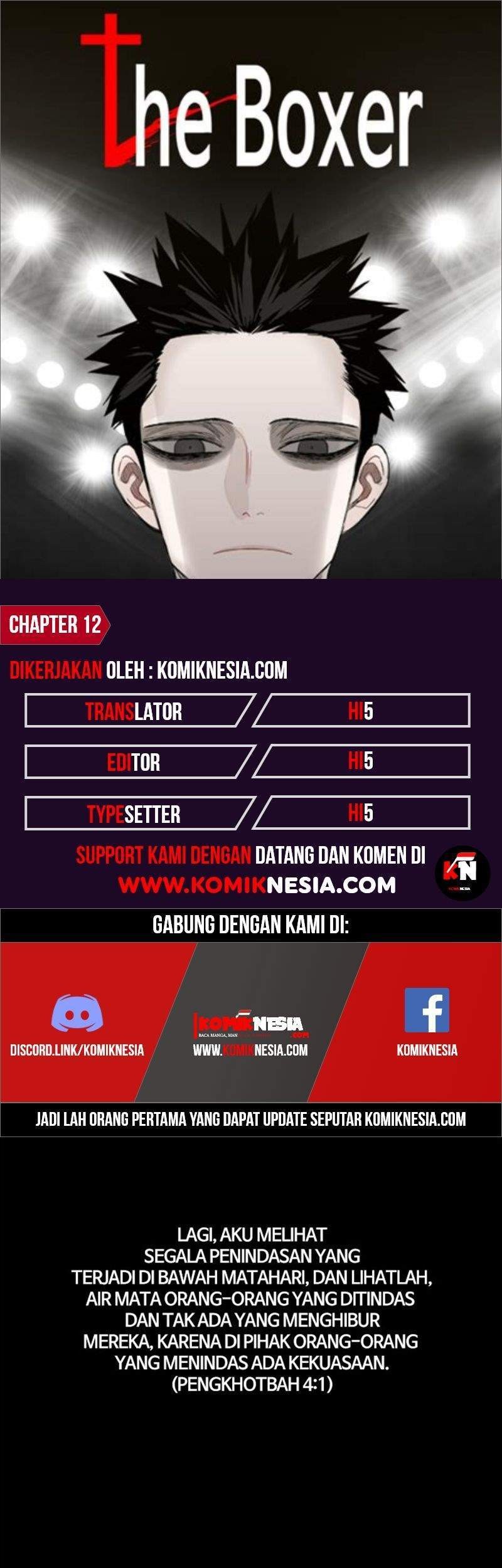 Baca Komik The Boxer Chapter 12 Gambar 1