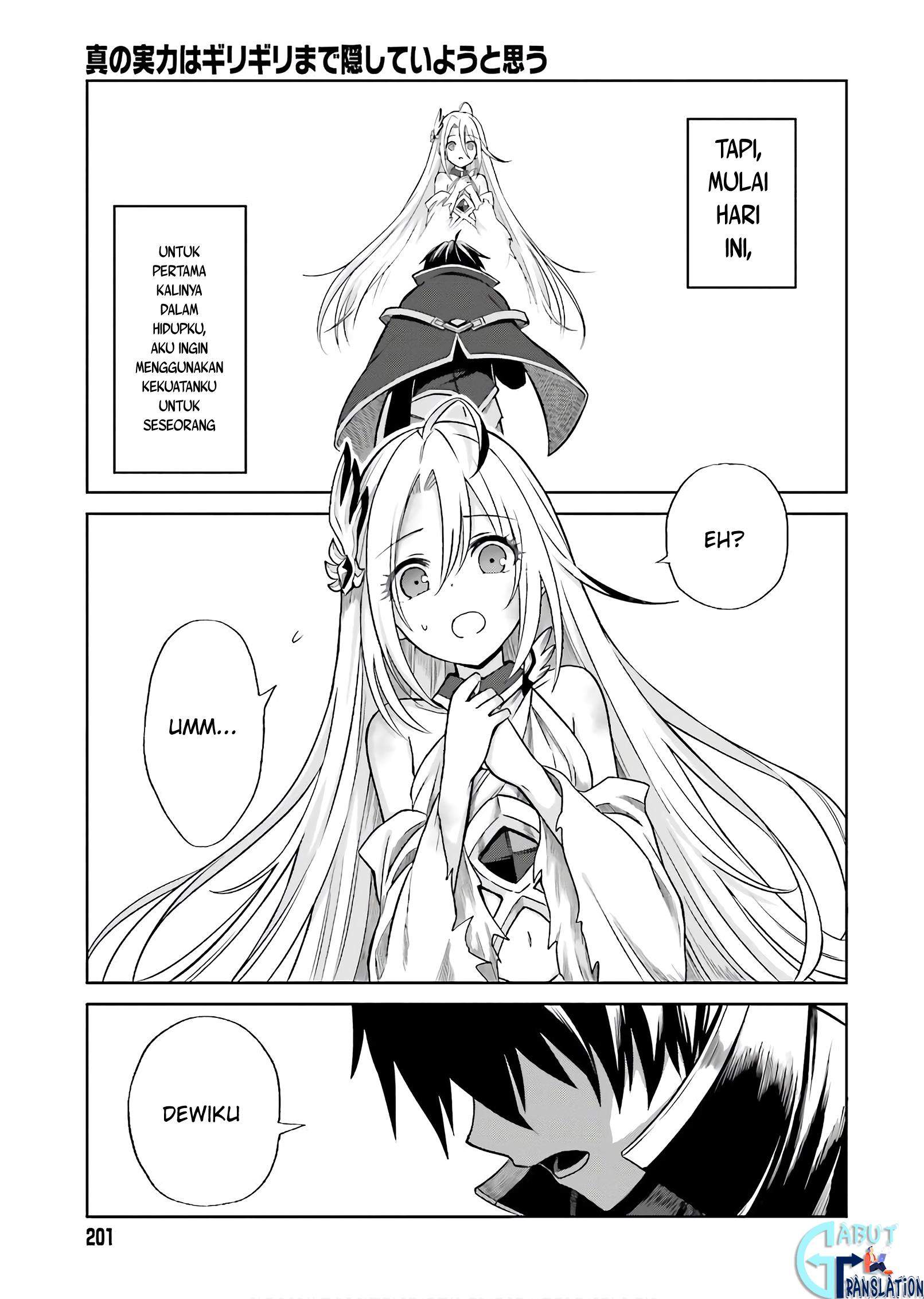 Shin no Jitsuryoku wa Girigiri made Kakushite Iyou to Omou Chapter 1 Gambar 32