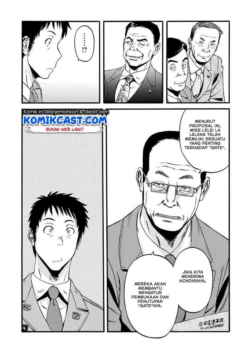 Gate – Jietai Kare no Chi nite Kaku Tatakeri Chapter 104 Gambar 28
