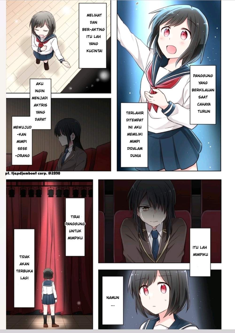Baca Komik Kimi ni Tsumugu Bouhaku Chapter 1.1 Gambar 1