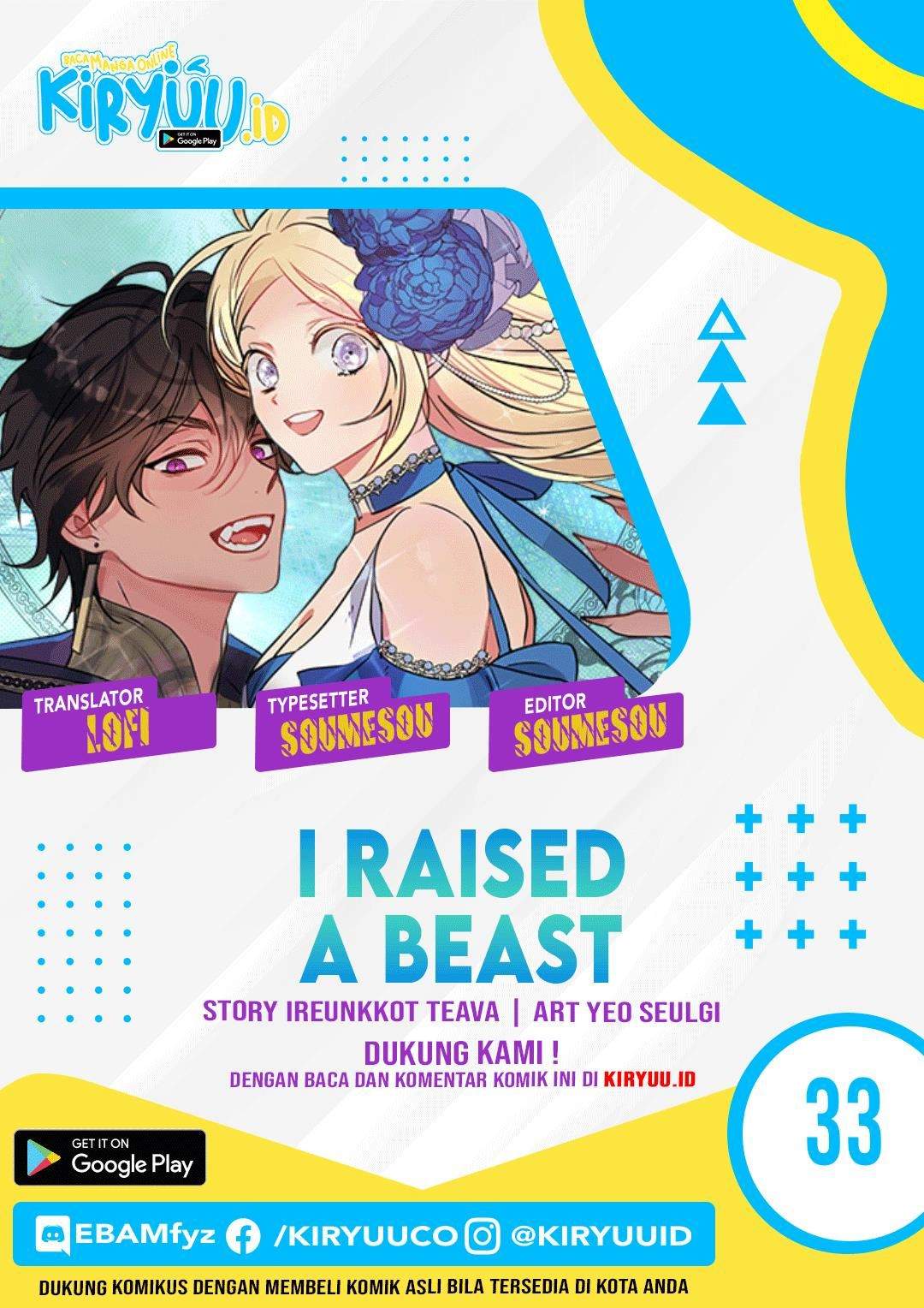 Baca Komik I Raised A Beast Chapter 33 Gambar 1