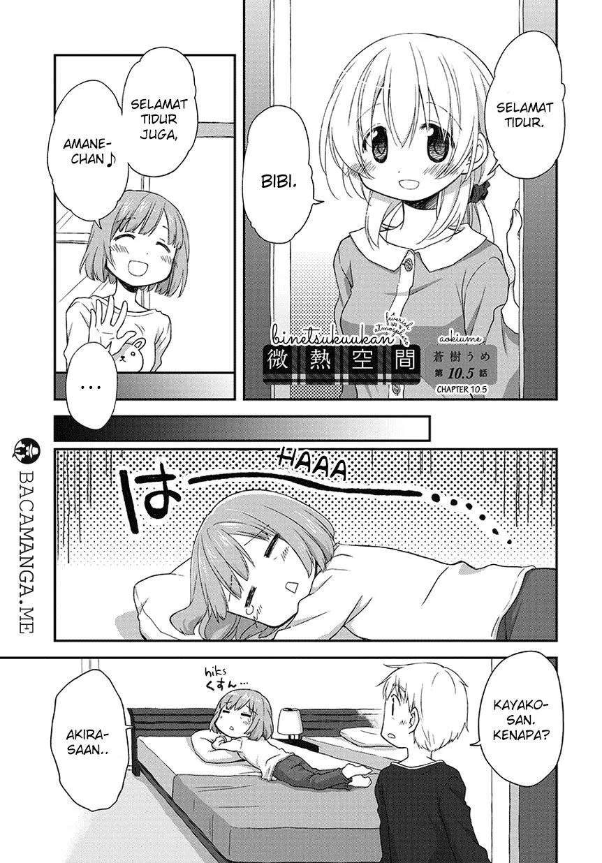 Baca Komik Binetsu Kuukan Chapter 10.5 Gambar 1