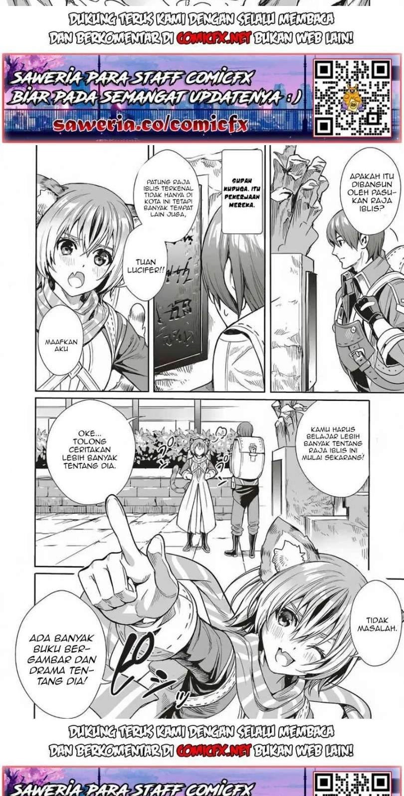 Isekai Saikyou no Daimaou, Tensei Shi Boukensha ni Naru Chapter 3.2 Gambar 4