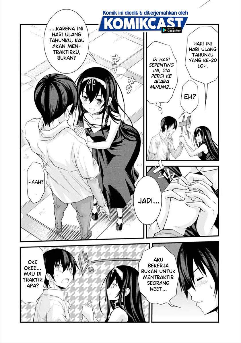 Kirei na Kurokami no Takashina-san (Mushoku) to Tsukiau Koto ni Natta Chapter 1.3 Gambar 9