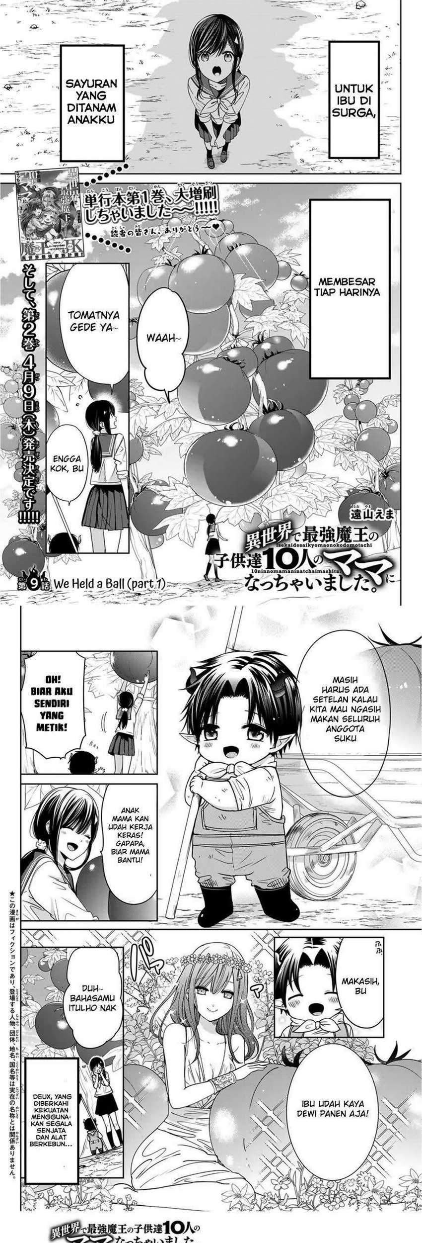 Isekai de Saikyo Mao no Kodomotachi no Mama ni Natchaimashita. Chapter 09 Gambar 3
