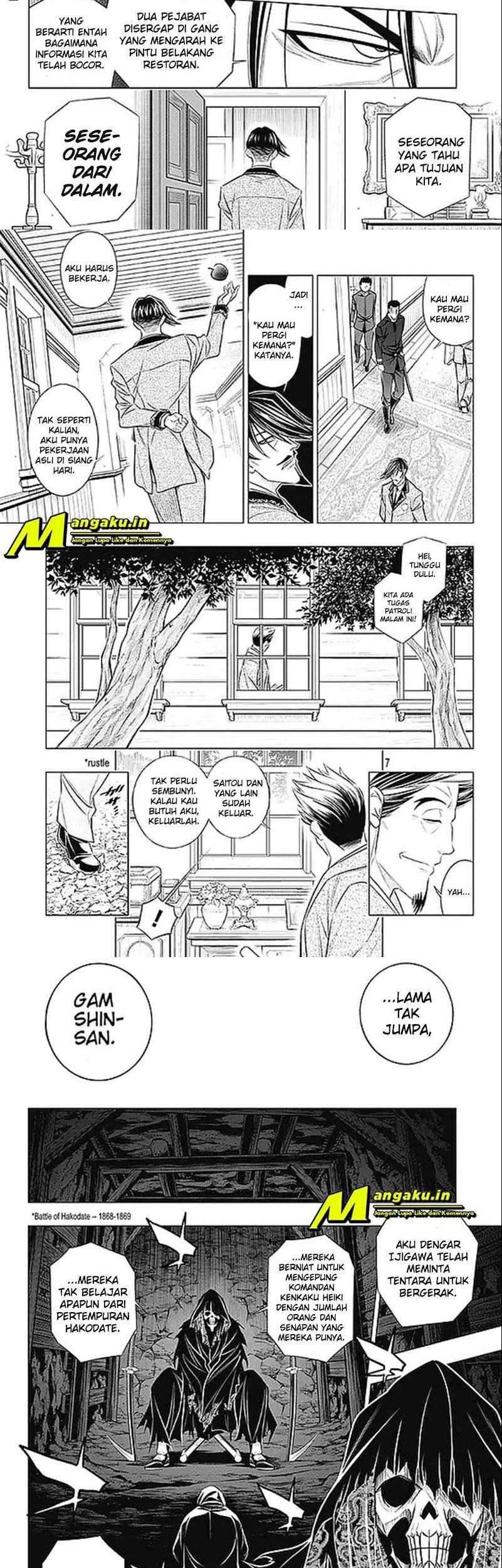 Rurouni Kenshin: Meiji Kenkaku Romantan – Hokkaido-hen Chapter 38 Gambar 5