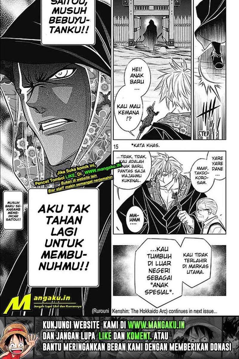 Rurouni Kenshin: Meiji Kenkaku Romantan – Hokkaido-hen Chapter 38 Gambar 10