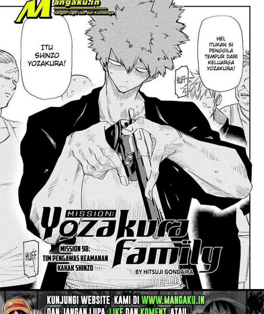 Baca Manga Mission: Yozakura Family Chapter 98 Gambar 2