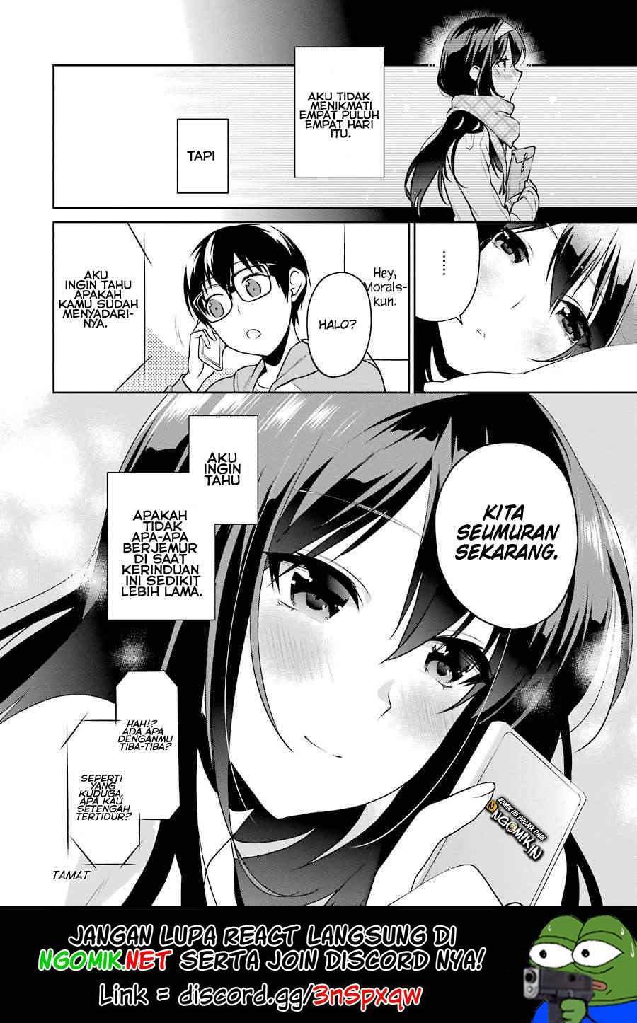Saenai Heroine no Sodatekata: Koisuru Metronome Chapter 41.1 Gambar 7