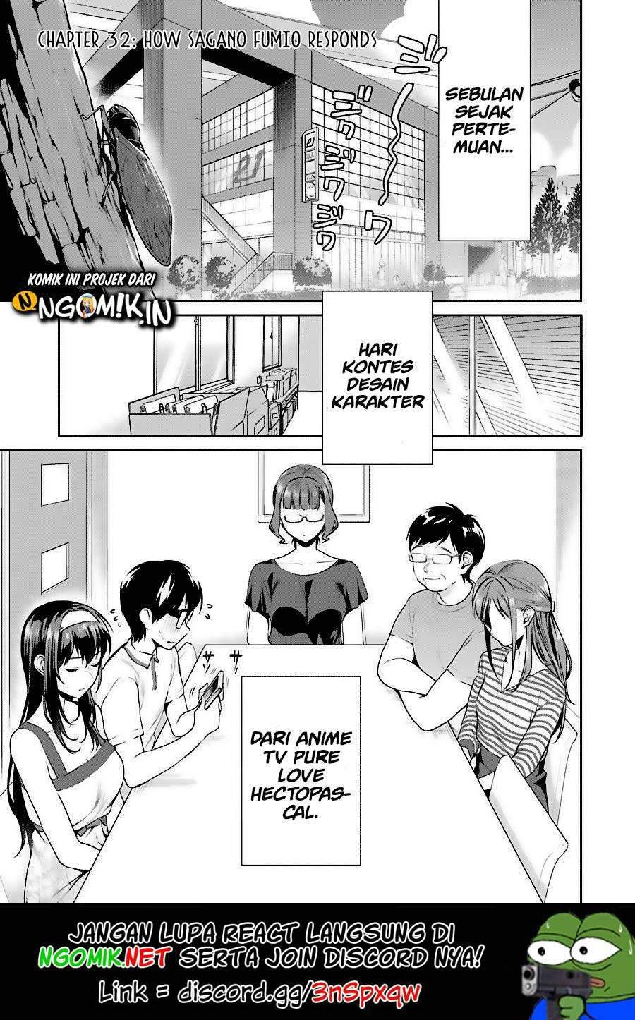 Saenai Heroine no Sodatekata: Koisuru Metronome Chapter 32 Gambar 5