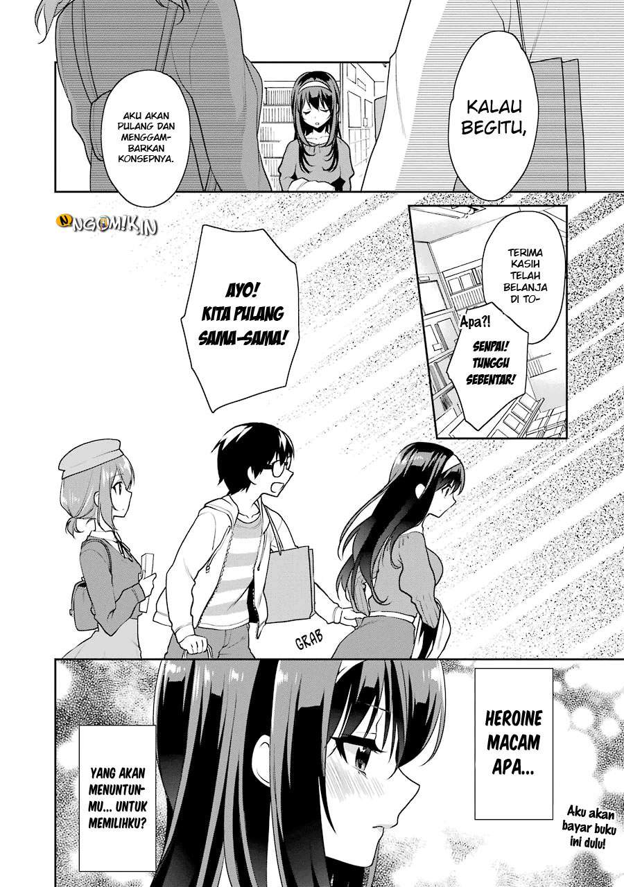 Saenai Heroine no Sodatekata: Koisuru Metronome Chapter 16.5 Gambar 12