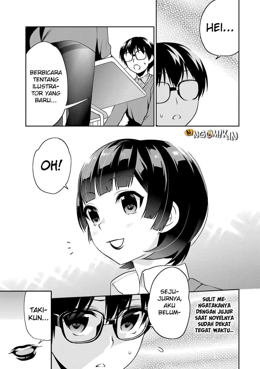 Saenai Heroine no Sodatekata: Koisuru Metronome Chapter 14 Gambar 8