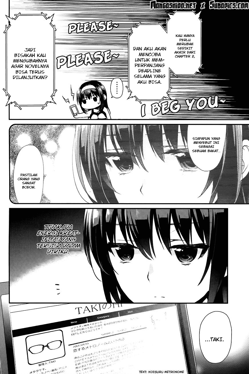 Saenai Heroine no Sodatekata: Koisuru Metronome Chapter 9 Gambar 11