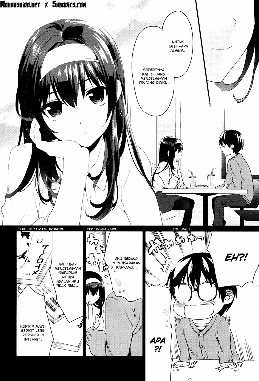 Saenai Heroine no Sodatekata: Koisuru Metronome Chapter 5 Gambar 14