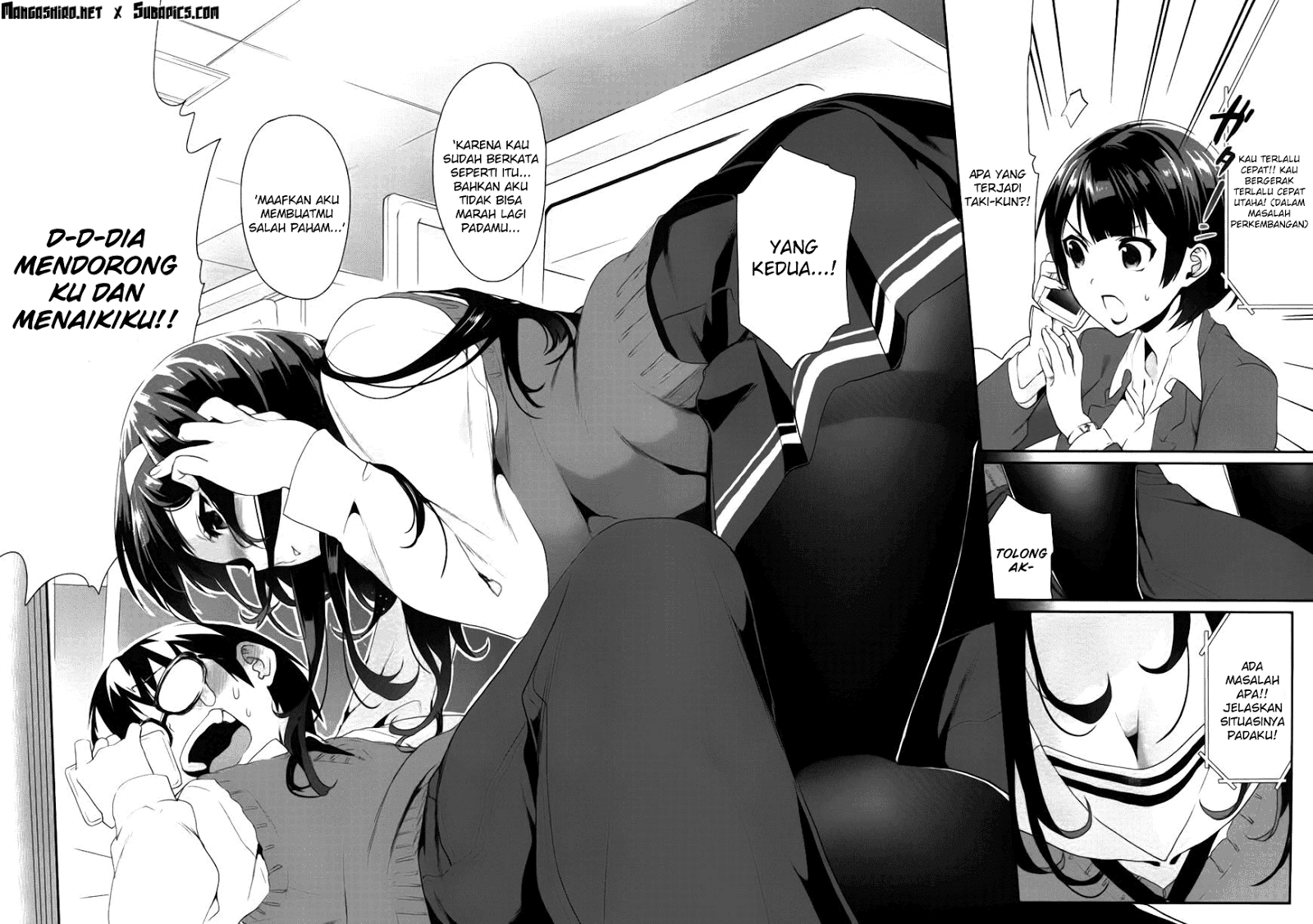 Saenai Heroine no Sodatekata: Koisuru Metronome Chapter 5 Gambar 24
