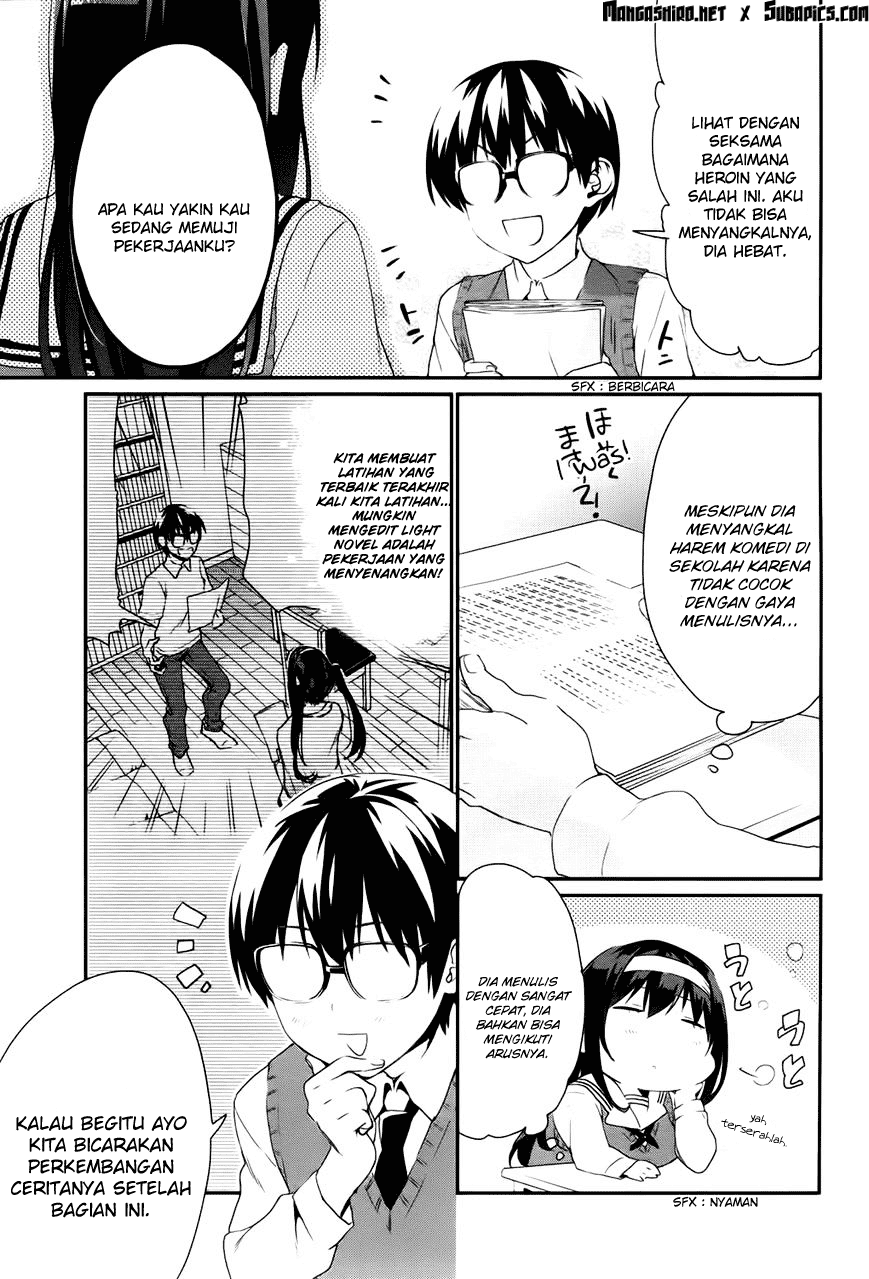 Saenai Heroine no Sodatekata: Koisuru Metronome Chapter 5 Gambar 5