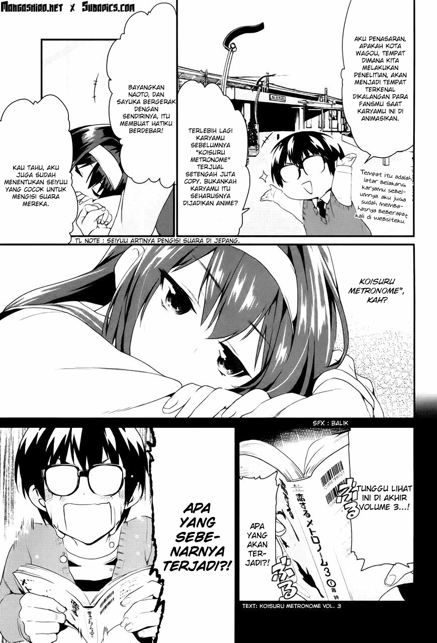 Saenai Heroine no Sodatekata: Koisuru Metronome Chapter 5 Gambar 7