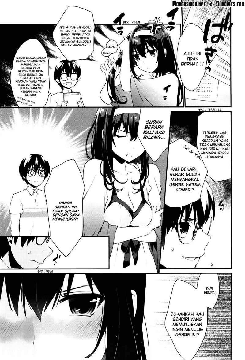 Saenai Heroine no Sodatekata: Koisuru Metronome Chapter 4 Gambar 11