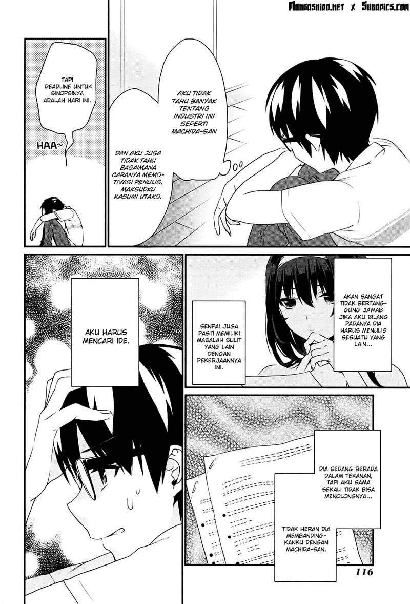 Saenai Heroine no Sodatekata: Koisuru Metronome Chapter 4 Gambar 16