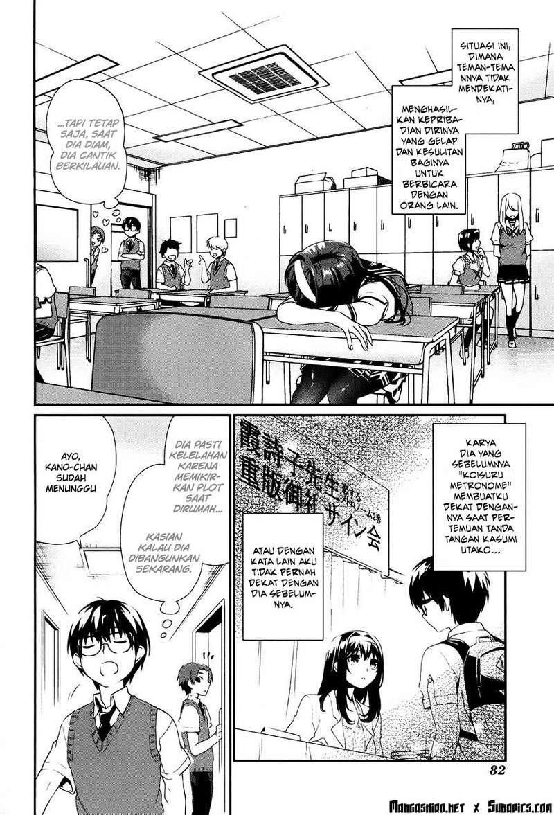 Saenai Heroine no Sodatekata: Koisuru Metronome Chapter 3 Gambar 10