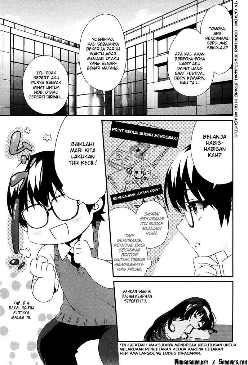 Saenai Heroine no Sodatekata: Koisuru Metronome Chapter 3 Gambar 11