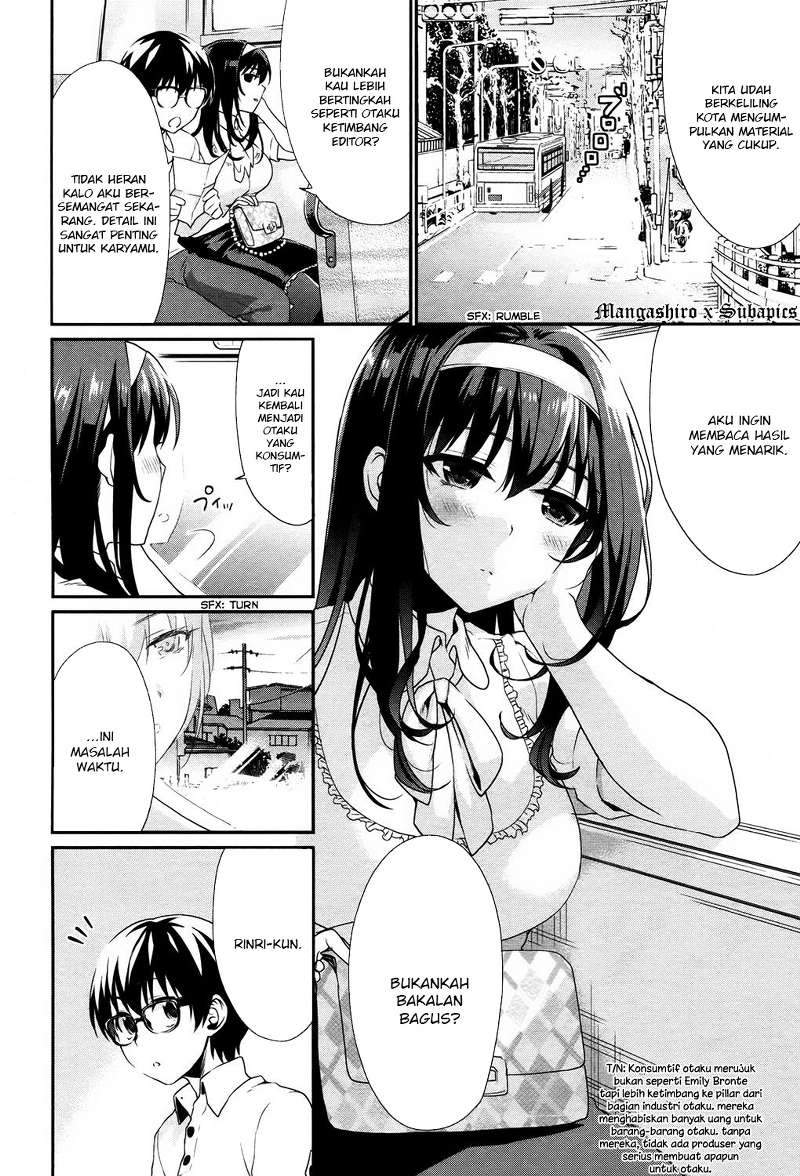 Saenai Heroine no Sodatekata: Koisuru Metronome Chapter 2 Gambar 15
