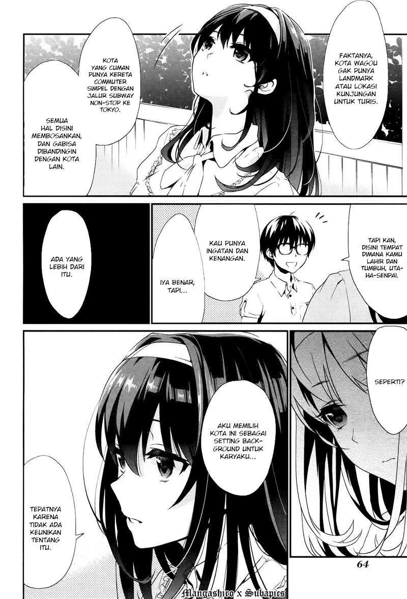 Saenai Heroine no Sodatekata: Koisuru Metronome Chapter 2 Gambar 25