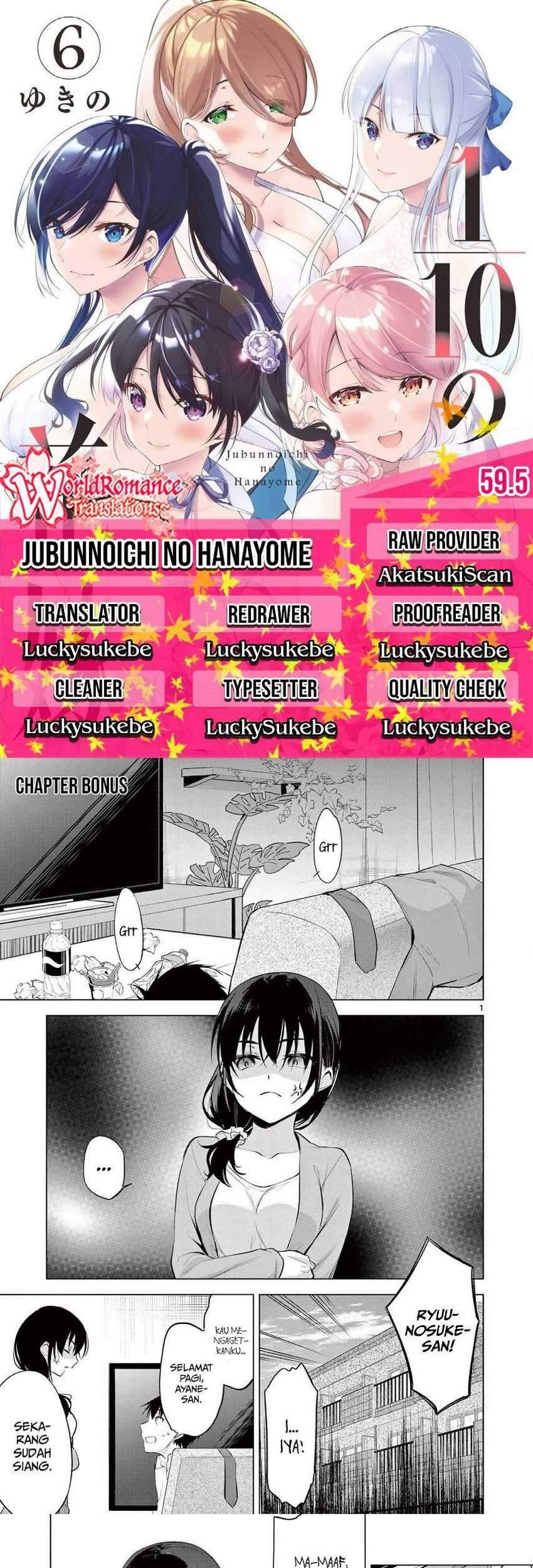 Baca Komik Jubunnoichi no Hanayome Chapter 59.5 Gambar 1