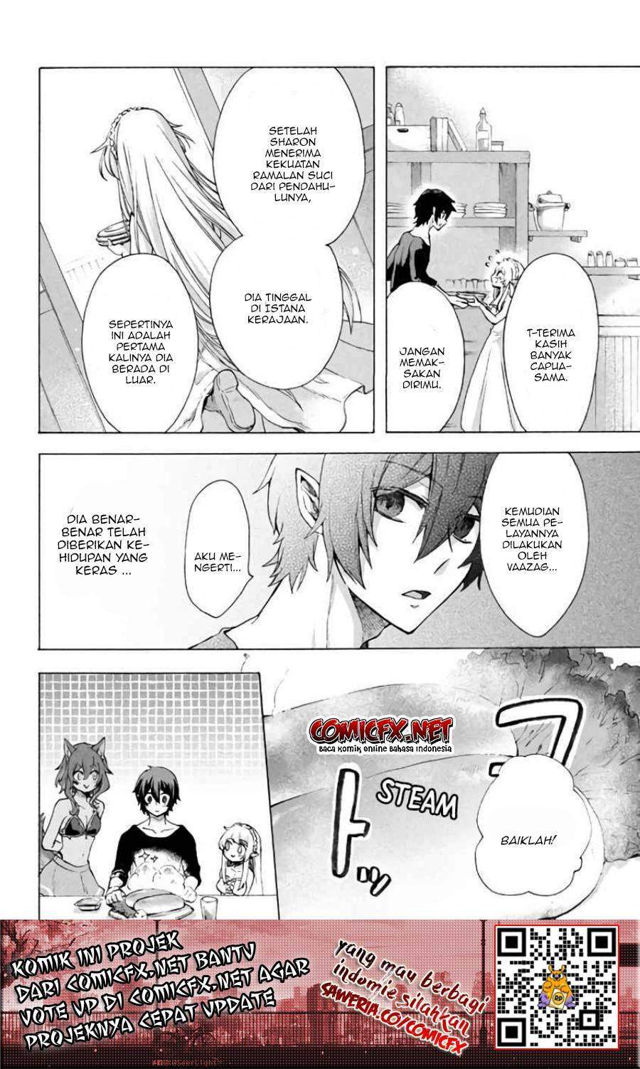 “Kukuku… He is the weakest of the Four Heavenly Monarchs.” I was dismissed from my job but somehow I became the master of a hero and a holy maiden. Chapter 4.1 Gambar 13