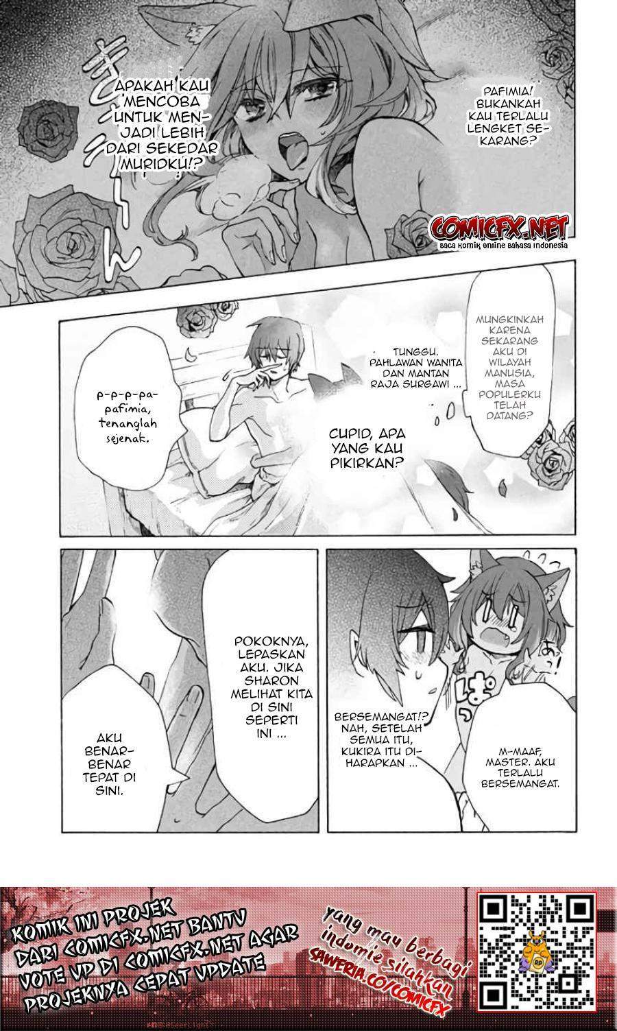 “Kukuku… He is the weakest of the Four Heavenly Monarchs.” I was dismissed from my job but somehow I became the master of a hero and a holy maiden. Chapter 4.1 Gambar 6