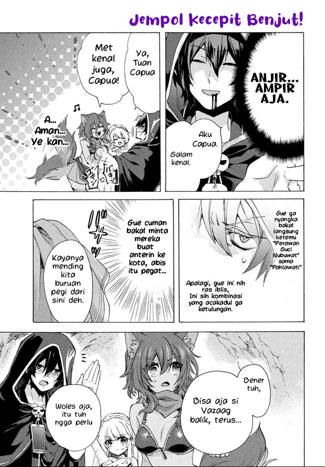 “Kukuku… He is the weakest of the Four Heavenly Monarchs.” I was dismissed from my job but somehow I became the master of a hero and a holy maiden. Chapter 2.1 Gambar 10