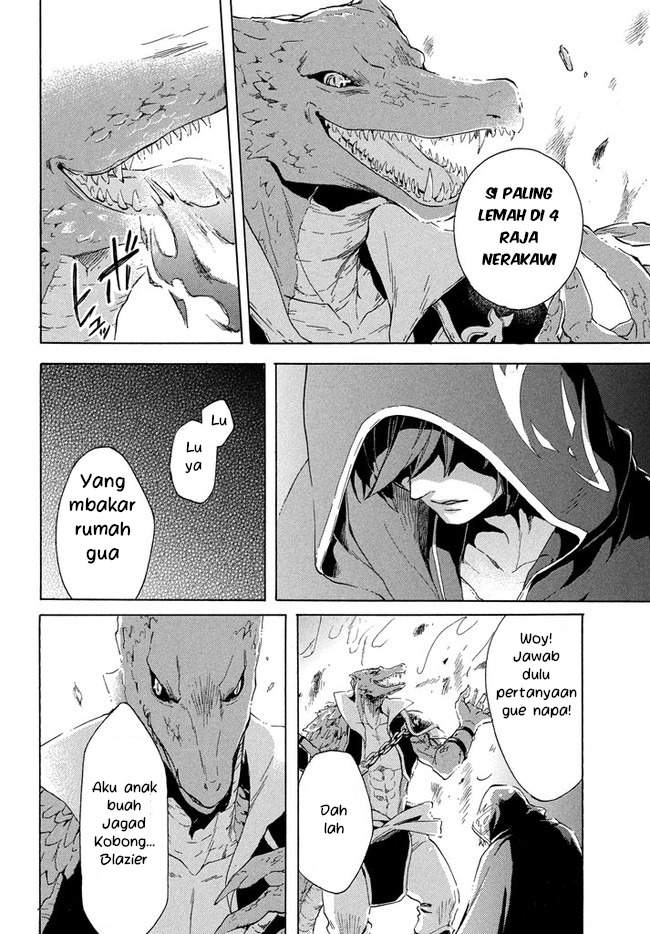 “Kukuku… He is the weakest of the Four Heavenly Monarchs.” I was dismissed from my job but somehow I became the master of a hero and a holy maiden. Chapter 1 Gambar 13