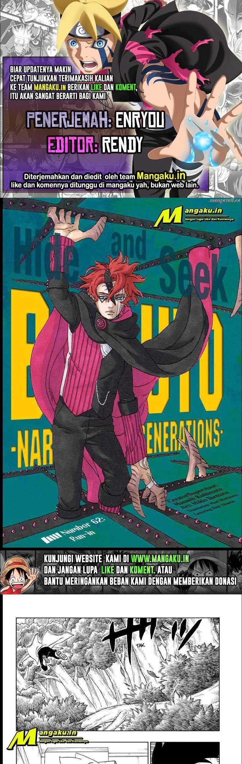 Baca Komik Boruto Chapter 62.1 Gambar 1