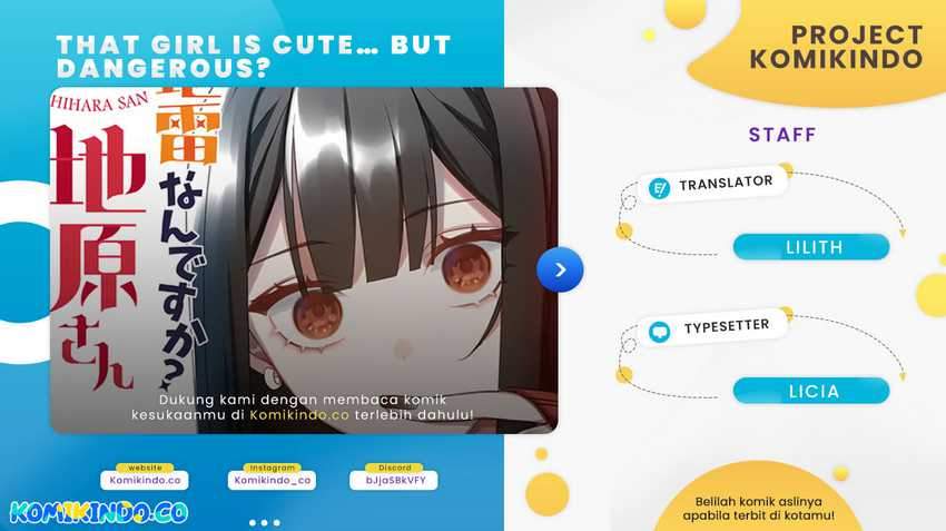 Baca Komik That girl is cute… but dangerous? Chapter 06 Gambar 1