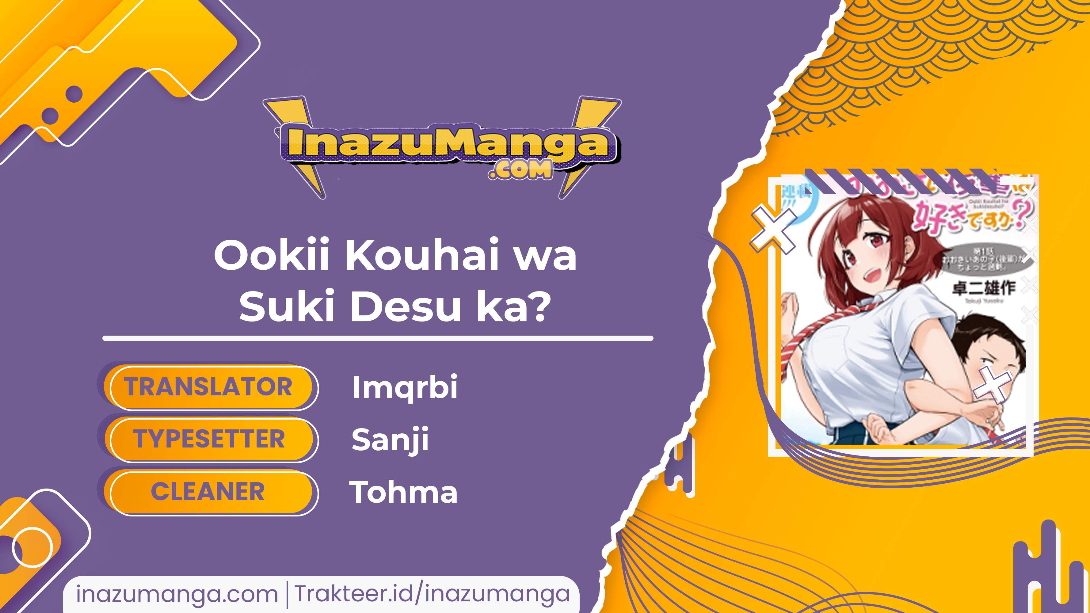 Baca Komik Ookii Kouhai wa Suki Desu ka? Chapter 8 Gambar 1