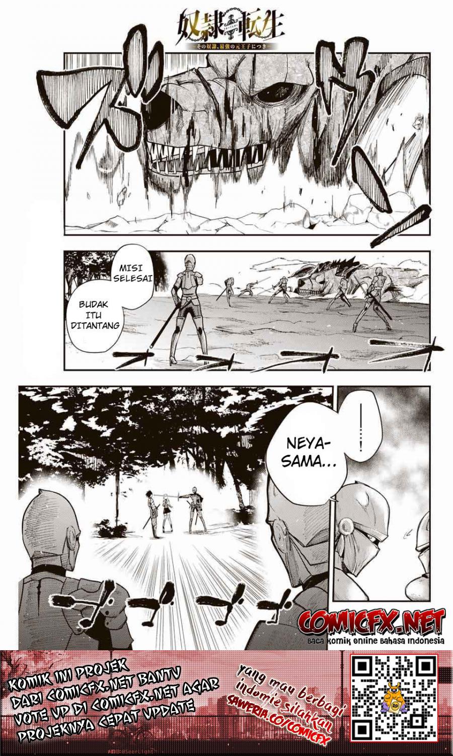 Baca Dorei Tensei: Sono Dorei, Saikyou no Moto Ouji ni Tsuki Chapter 09 Gambar 2