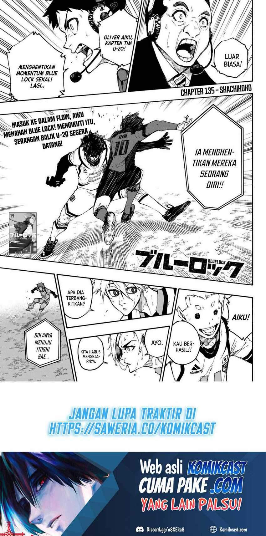 Baca  Blue Lock Chapter 135 Gambar 2