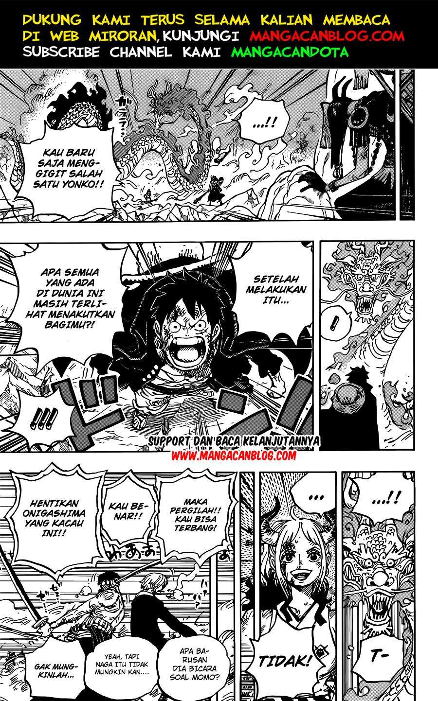 One Piece Chapter 1026 HD Gambar 11