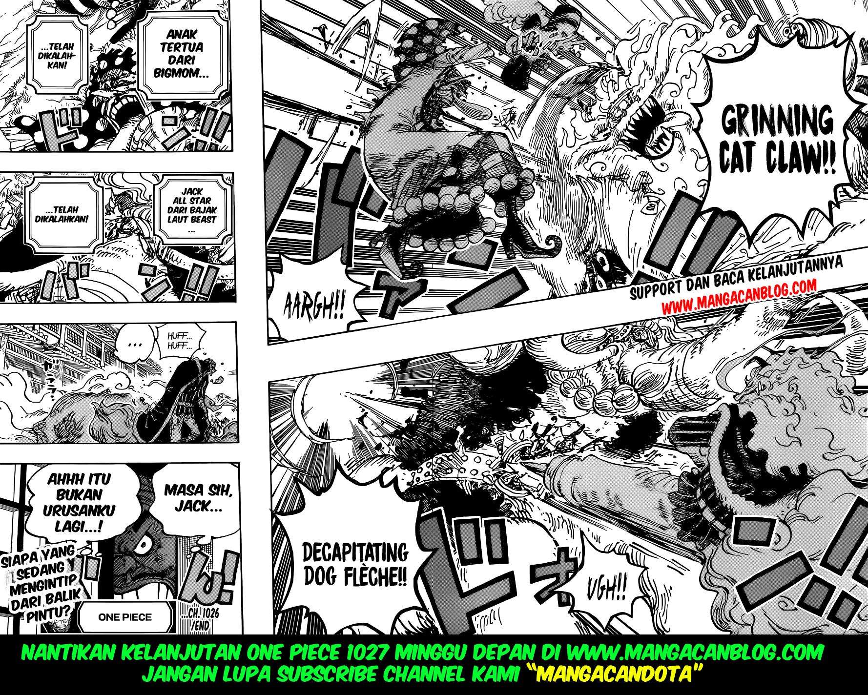 One Piece Chapter 1026 HD Gambar 14