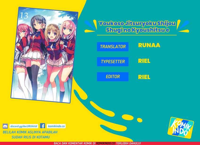 Baca Komik Youkoso Jitsuryoku Shijou Shugi no Kyoushitsu e Chapter 40 Gambar 1