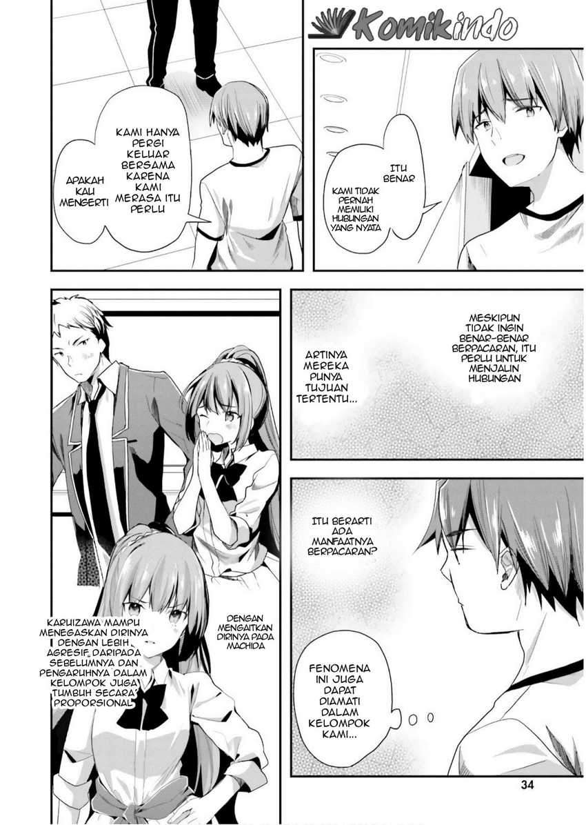 Youkoso Jitsuryoku Shijou Shugi no Kyoushitsu e Chapter 40 Gambar 10