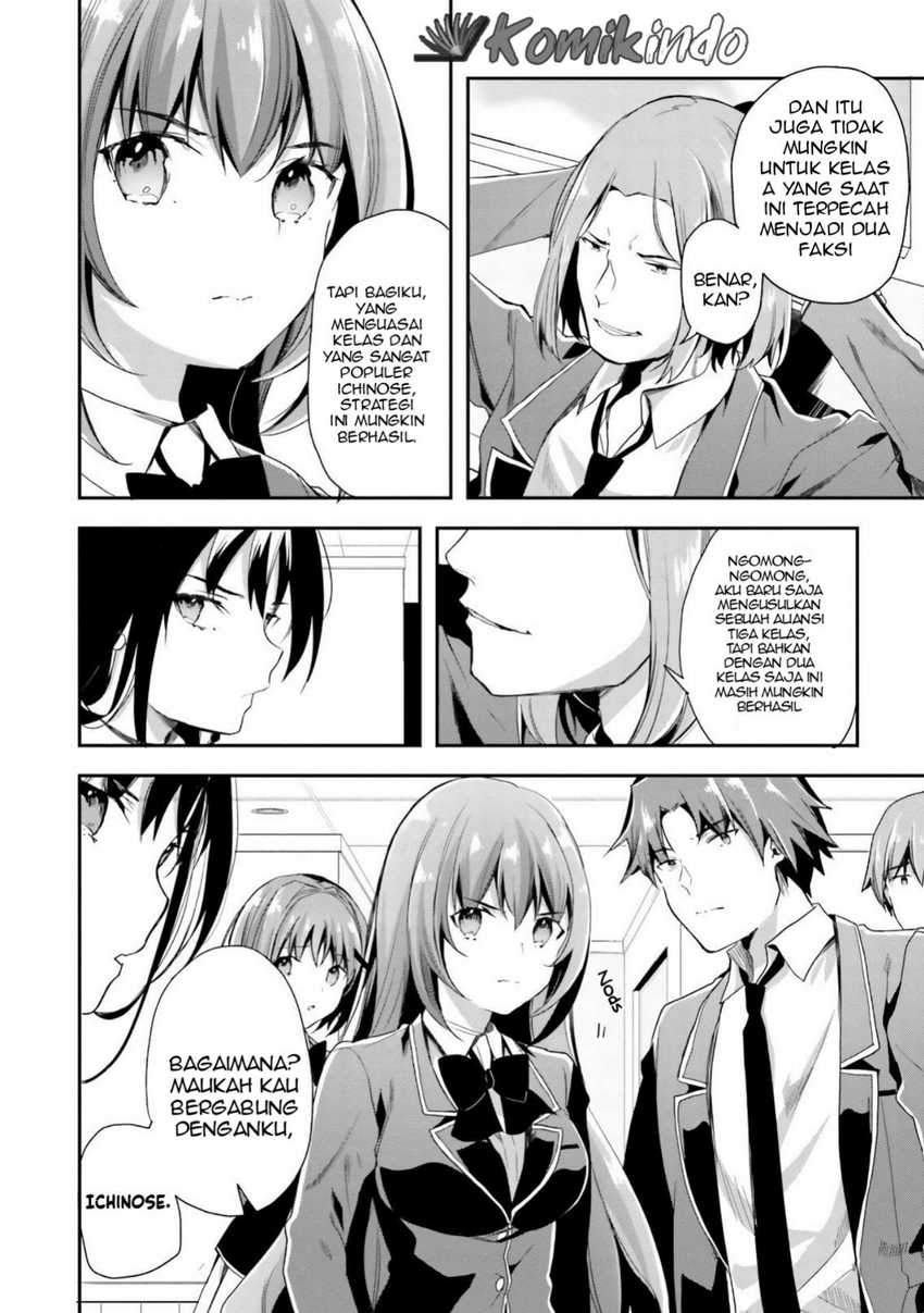 Youkoso Jitsuryoku Shijou Shugi no Kyoushitsu e Chapter 36 Gambar 27