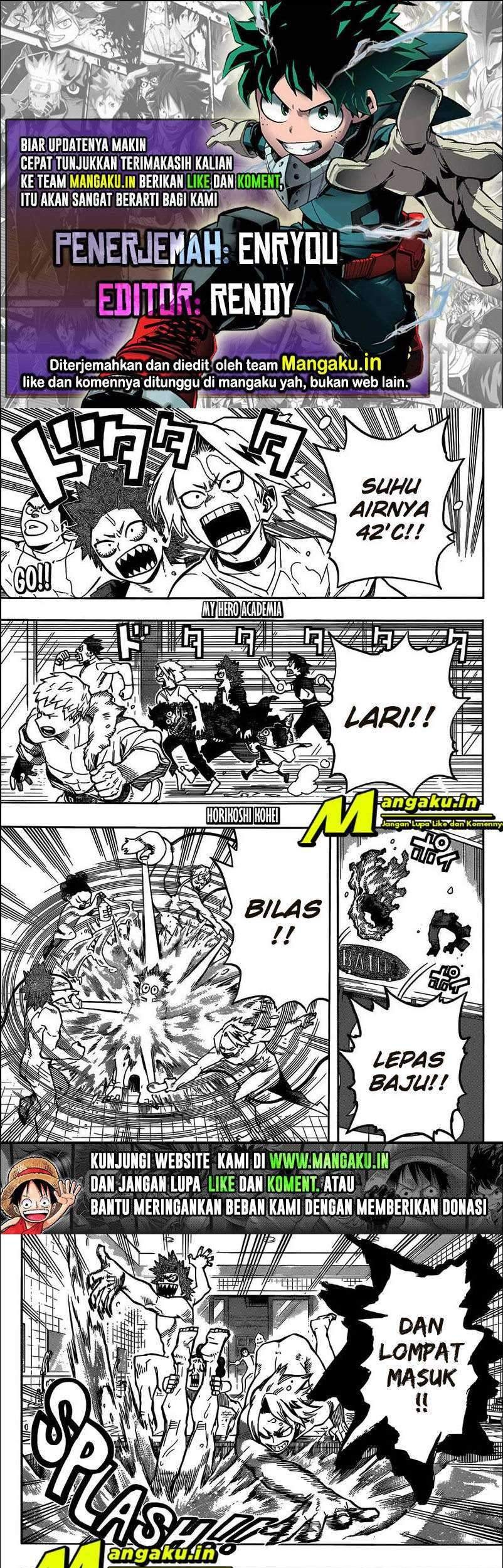 Baca Komik Boku no Hero Academia Chapter 327 Gambar 1