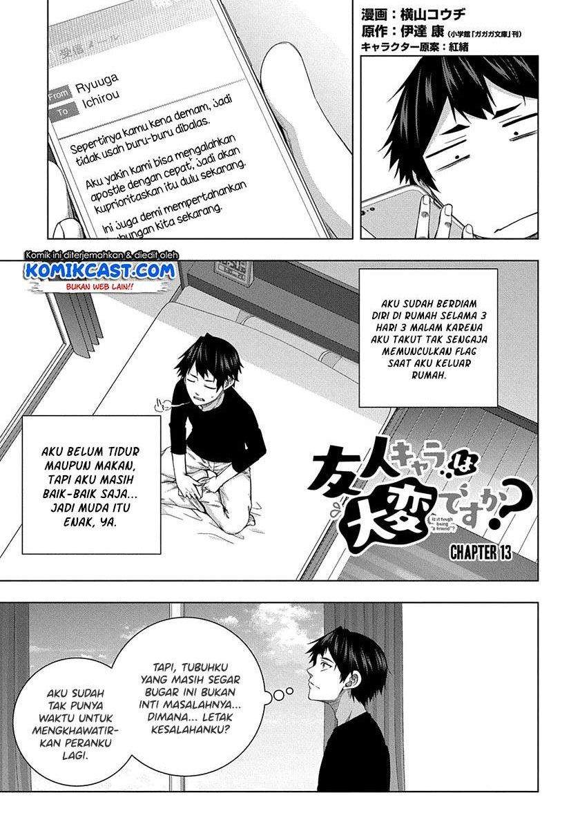 Baca Komik Is it Tough Being a Friend? Chapter 13 Gambar 1