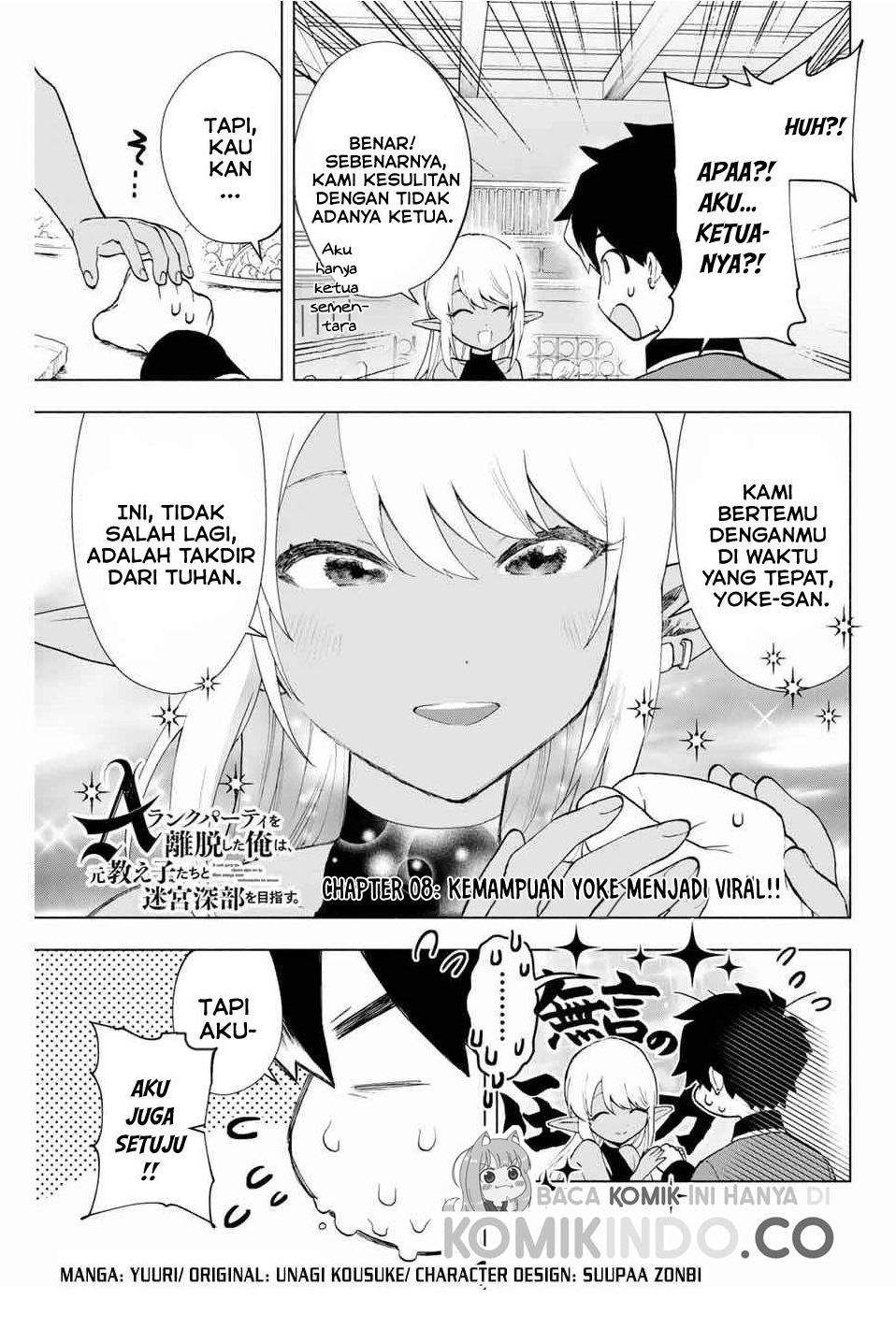 Baca A Rank Party wo Ridatsu Shita Ore wa, Moto Oshiego Tachi to Meikyuu Shinbu wo Mezasu Chapter 8 Gambar 2